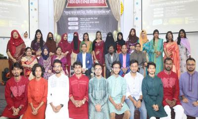 যবিপ্রবির এনএফটি বিভাগের নবীনবরণ ও বিদায় সংবর্ধনা অনুষ্ঠিত