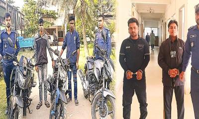 কবিরহাটে ৫টি চোরাই মোটরসাইকেলসহ গ্রেপ্তার ৪