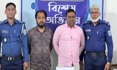 নাগেশ্বরীতে ১ হাজার পিস ইয়াবাসহ প্রাইভেট কার জব্দ, গ্রেপ্তার ২