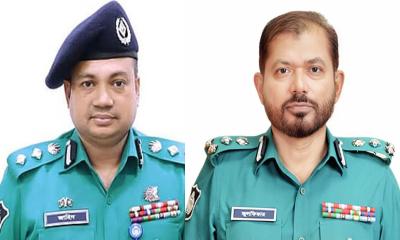 দুই ডিআইজি পদে রদবদল: জুলফিকার শিল্পাঞ্চল পুলিশে, জাহিদুল কেএমপি কমিশনার