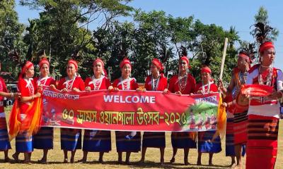 গারো সম্প্রদায়ের নবান্ন উৎসব ‍‍‘ওয়ানগালা‍‍’ উদযাপন