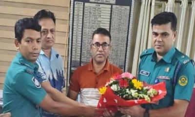 কর্ণফুলী থানার নতুন ওসি জাহেদুল ইসলাম যোগদান