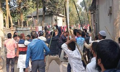 লালমনিরহাটে নির্বাচনী প্রচারণাকে কেন্দ্র করে বিএনপি-জামায়াত সংঘর্ষ, আহত ১৫