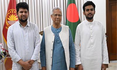উপদেষ্টা আসিফ ও মাহফুজের পদত্যাগপত্র গ্রহণ করেছেন প্রধান উপদেষ্টা