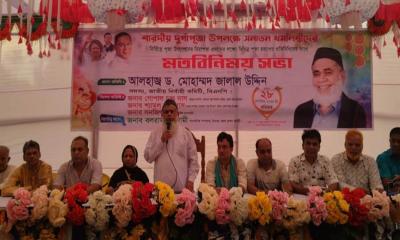 মতলব উত্তরে পূজামণ্ডপ প্রতিনিধিদের সাথে মতবিনিময়