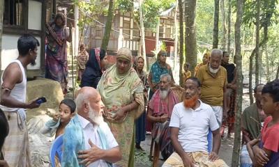 মেহেন্দিগঞ্জে জমি নিয়ে বিরোধ, উচ্ছেদ আতঙ্কে ১০ পরিবার