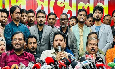 তিন দলের সমন্বয়ে ‘গণতান্ত্রিক সংস্কার জোট’ গঠন: নাহিদ ইসলাম