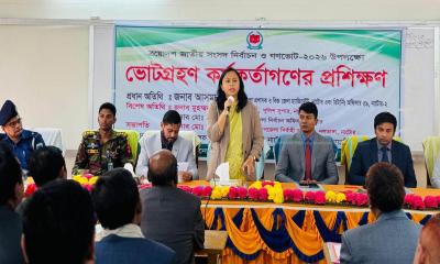 নলডাঙ্গায় নির্বাচন কর্মকর্তাদের প্রশিক্ষণ কর্মশালা অনুষ্ঠিত