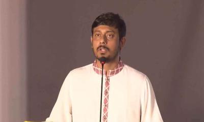 আপনাদের জাতির পিতা মুজিব হতে পারে, আমাদের নয়