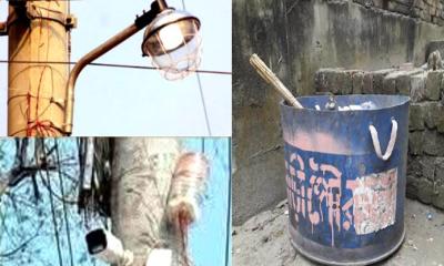 পলাশবাড়ী পৌরসভায় সিসি ক্যামেরা ও সড়কবাতি স্থাপন