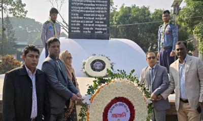 রাসিকের উদ্যোগে যথাযথ মর্যাদায় শহীদ বুদ্ধিজীবী দিবস পালন
