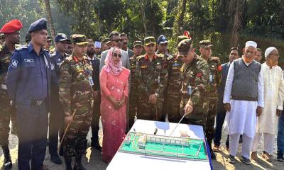 কালুখালীতে সেনা পাবলিক স্কুল এন্ড কলেজের ভিত্তিপ্রস্তর উদ্বোধন