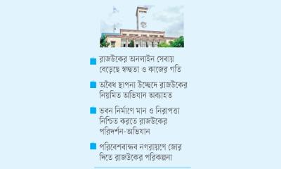 রাজউক সেবায় স্বচ্ছতার গতি 