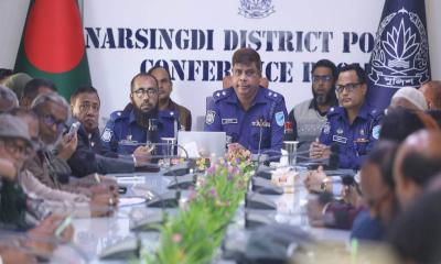 নরসিংদীকে নিরাপদ ও বাসযোগ্য করার অঙ্গীকার নবাগত পুলিশ সুপারের