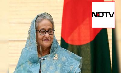 স্বদেশ ছাড়াটা ছিল অসহ্য বেদনাদায়ক, এনডিটিভিকে শেখ হাসিনা