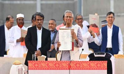 জুলাই সনদে স্বাক্ষর: ঐক্যের পথে নতুন যাত্রা