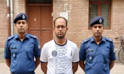 ধর্মপাশায় পঞ্চম শ্রেণির ছাত্রীকে শ্লীলতাহানির অভিযোগে শিক্ষক গ্রেপ্তার