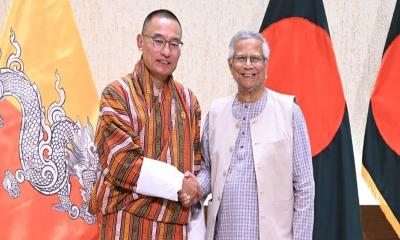 ভুটানের প্রধানমন্ত্রীর সফর ঢাকা-থিম্পু সম্পর্ক সুদৃঢ় করেছে