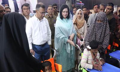 বগুড়ায় তারেক রহমানের মানবিক আহ্বান: ‘মর্যাদার বাংলাদেশ গড়তে প্রতিবন্ধীদের পাশে দাঁড়ান’
