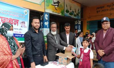 ভেড়ামারা স্কুল মিল্ক ফিডিং কার্যক্রমের উদ্বোধন