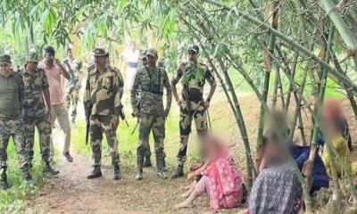 বিরামপুর সীমান্তে বিএসএফের পুশইন চেষ্টা ব্যর্থ করল বিজিবি