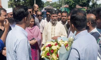 মাদারীপুর ডাল গবেষণা কেন্দ্রে অনিয়মের অভিযোগে পরিদর্শনে এমপি