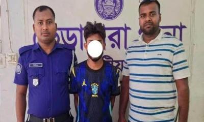 ভেড়ামারায় মাদক সিরাপ ও মোটরসাইকেলসহ যুবক গ্রেপ্তার