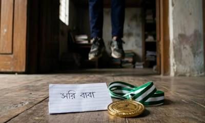 ৫০ বার ব্যর্থতার পর ‘সরি বাবা’ লিখে স্বর্ণপদকজয়ী প্রকৌশলীর আত্মহত্যা