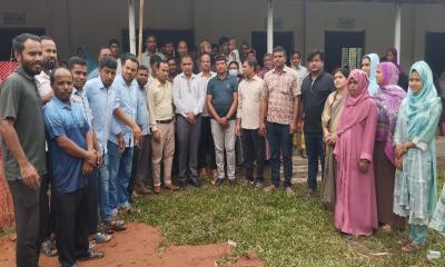 রহমান নগর প্রতিবন্ধী বিদ্যালয় পরিদর্শনে সহকারী শিক্ষা কর্মকর্তা আশরাফুল আলম