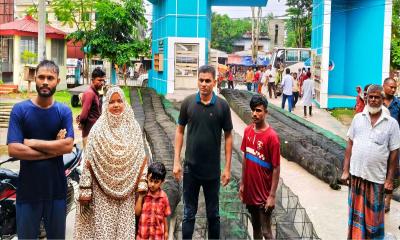 ঈশ্বরগঞ্জে ৬০০ মিটার নিষিদ্ধ চায়না দুয়ারি জাল জব্দ