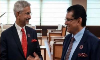 ম্যানিলায় জয়শঙ্করের সঙ্গে খলিলুর রহমানের শুভেচ্ছা বিনিময়