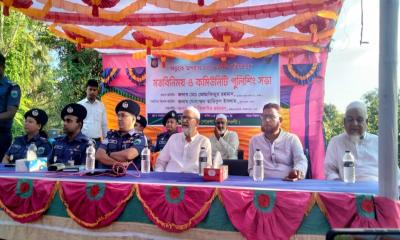 পোরশায় পুলিশ বক্স উদ্বোধন, নিরাপত্তা জোরদারে নতুন উদ্যোগ