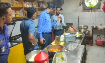 সন্দ্বীপে মোবাইল কোর্ট: দুই রেস্টুরেন্টকে ৮০ হাজার টাকা জরিমানা