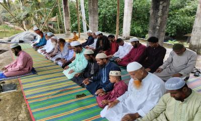 সৌদি আরবের সঙ্গে মিল রেখে গাইবান্ধায় ঈদুল আজহা উদযাপন