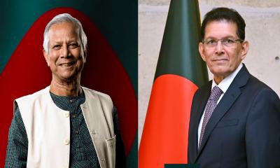 পররাষ্ট্রমন্ত্রী খলিলুর রহমানকে ড. ইউনূসের অভিনন্দন