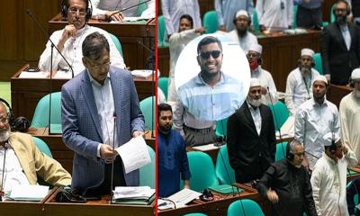 শিবির নেতা জিসান ইস্যুতে উত্তপ্ত সংসদ