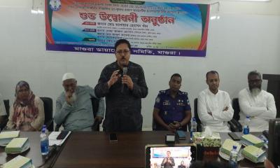 রোগী সুরক্ষায় মাগুরার হাসপাতালে সিসি ক্যামেরা উদ্বোধন