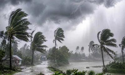 সন্ধ্যার মধ্যে ৬ জেলায় ঝড়ের আভাস