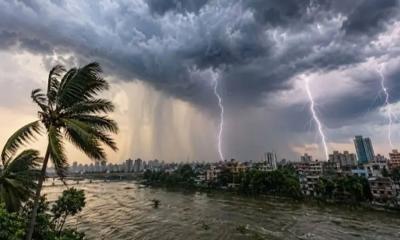 ঢাকাসহ ৮ অঞ্চলে ঝড়ের আভাস, নদীবন্দরে সতর্ক সংকেত
