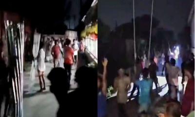 ব্রাহ্মণবাড়িয়ায় চামড়া রাখা নিয়ে বিরোধ, টর্চলাইট জ্বালিয়ে সংঘর্ষ