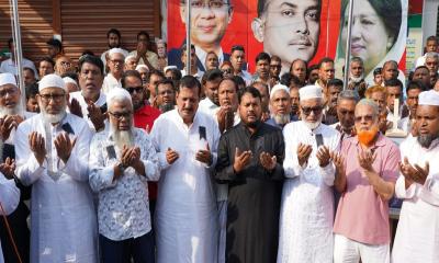 জিয়াউর রহমানের ৪৫তম শাহাদাৎবার্ষিকীতে রাজশাহীতে কালো পতাকা উত্তোলন