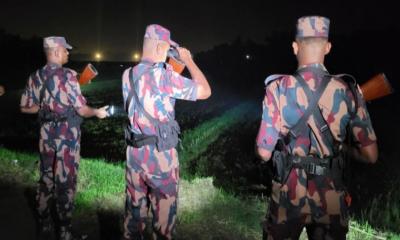 বিজিবির গুলিতে ভারতীয় চোরাকারবারি আহত