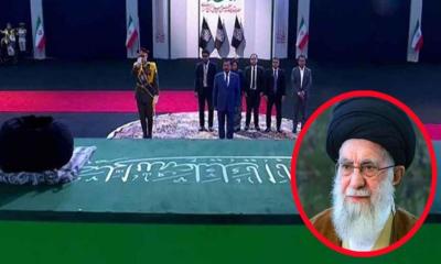 খামেনিকে শেষ শ্রদ্ধা জানালেন স্পিকার হাফিজ উদ্দিন