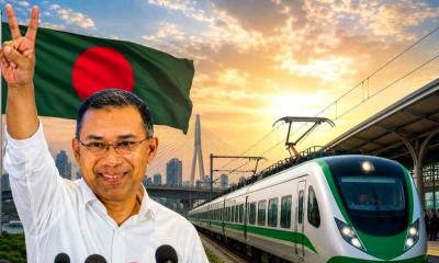 প্রধান প্রধান রেলরুটে বৈদ্যুতিক ট্রেন চালুর ঘোষণা প্রধানমন্ত্রীর