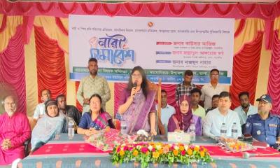 তালায় নারীর প্রতি সহিংসতা ও বাল্যবিবাহ প্রতিরোধে মহিলা বিষয়ক অধিদপ্তরের সমাবেশ