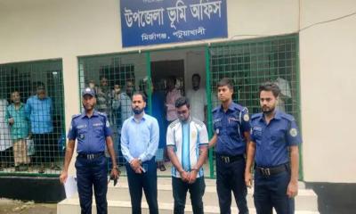 মির্জাগঞ্জে ভূমি অফিসের দালালকে এক মাসের কারাদণ্ড
