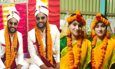 ভূঞাপুরে যমজ দুই বোনের সাথে যমজ দুই ভাইয়ের বিয়ে, এলাকায় চাঞ্চল্য