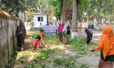 নাগরপুরে ডেঙ্গু সচেতনতায় পরিচ্ছন্নতা কর্মসূচি