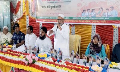 পোরশায় শিক্ষার্থীদের বিজ্ঞান প্রজেক্ট ও উদ্ভাবনী মেলা