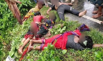 জয়পুরহাটে ট্রাক ও অটোরিকশার ত্রিমুখী সংঘর্ষে নিহত ৩